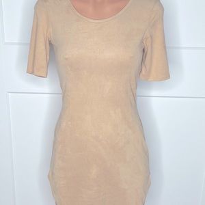 Beautiful sand dress Kylie Jenner style NWT